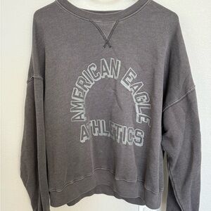 American Eagle Outfitters Athletics Charcoal Sweatshirt